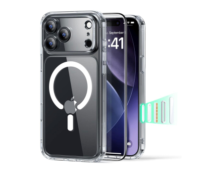 Etui do telefonów ESR Classic Hybrid Magsafe & Tempered Glass do Iphone 17 Pro 4894240289006